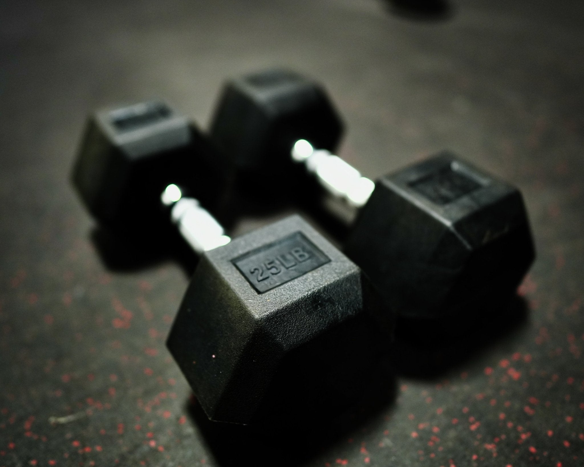 Hex Dumbbells Rubber Coated - Recon Health & Fitness