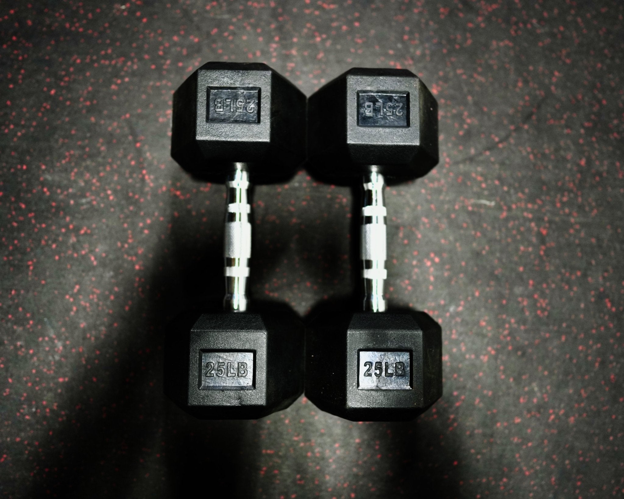 Hex Dumbbells Rubber Coated - Recon Health & Fitness