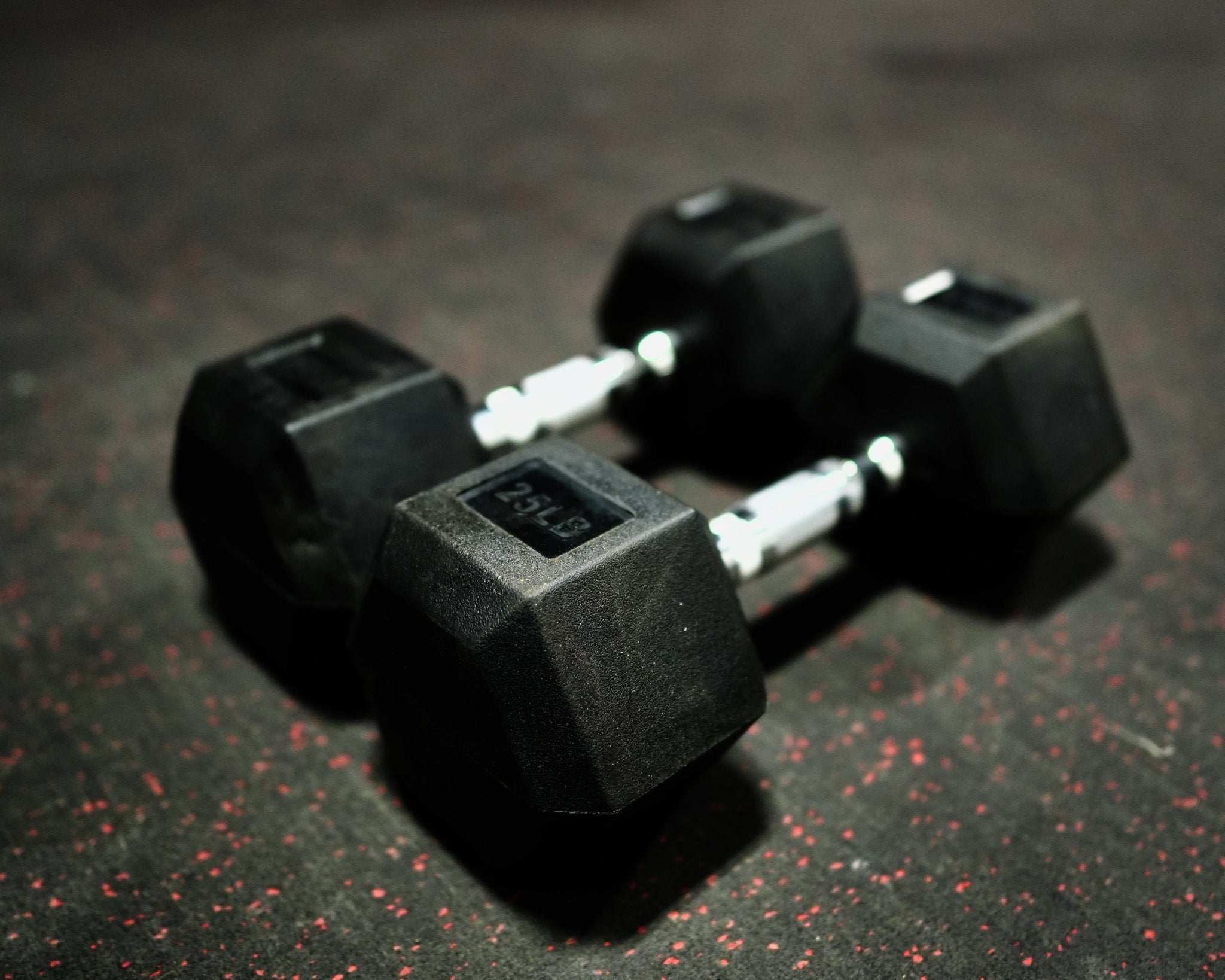 Hex Dumbbells Rubber Coated - Recon Health & Fitness